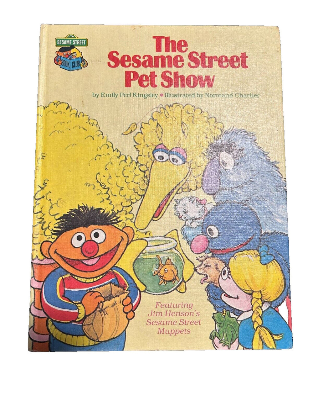 Vintage The Sesame Street Pet Show Book
